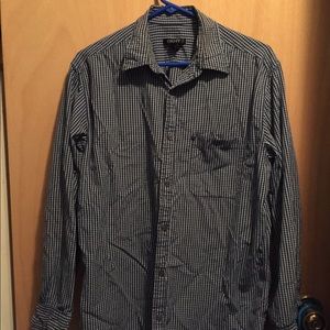 Men’s DKNY long sleeve button down short